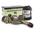 Bubba Rope off-road recovery gear set with packaging and rope on a white background