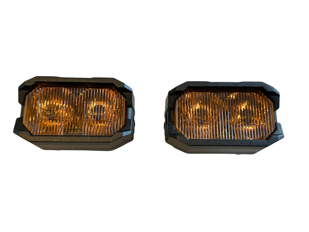 2Banger NCS LED Pods (SAE Wide / Yellow / Set)