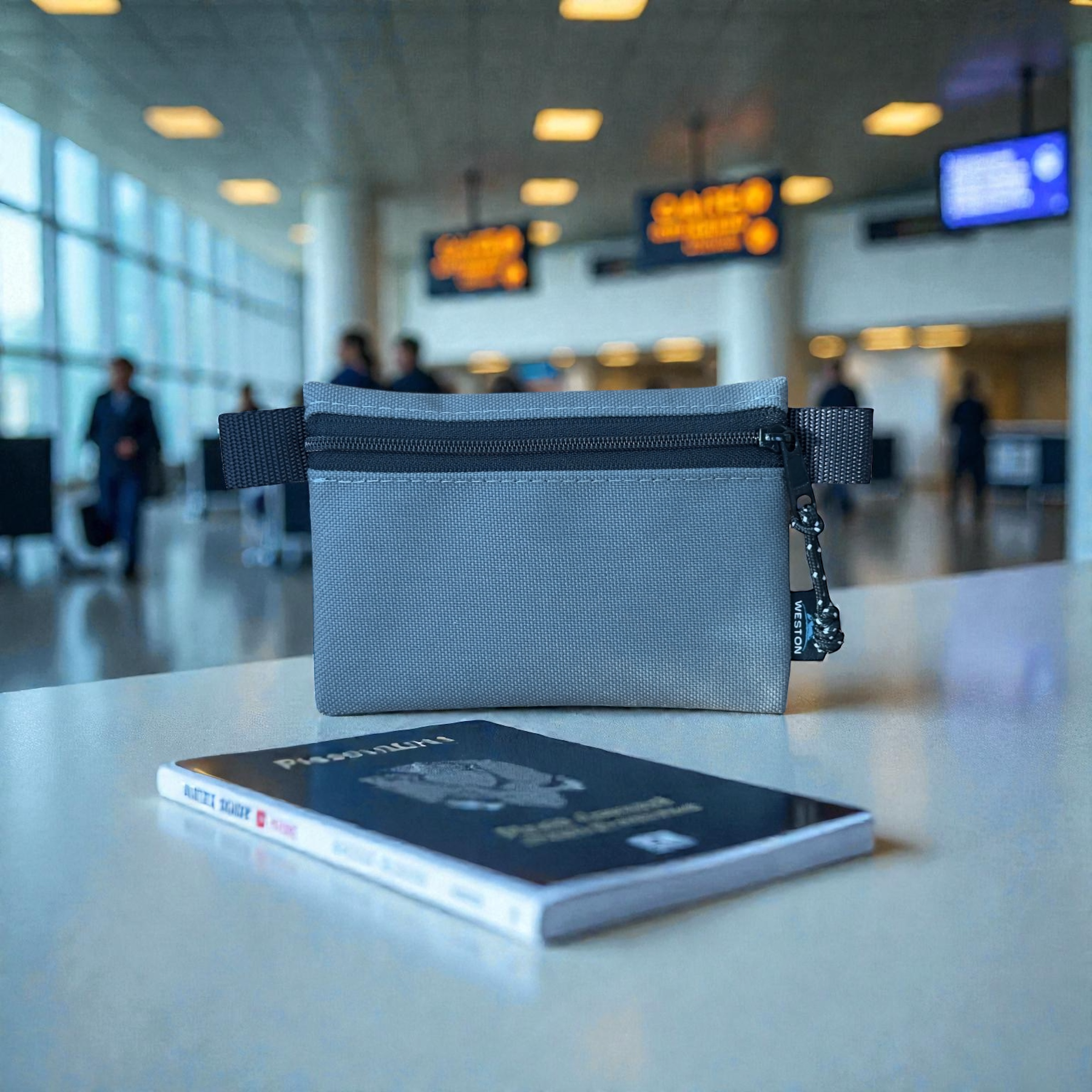 X-Pac Flat Pouch with RFID Lining – Ultralight Travel Wallet & Organizer