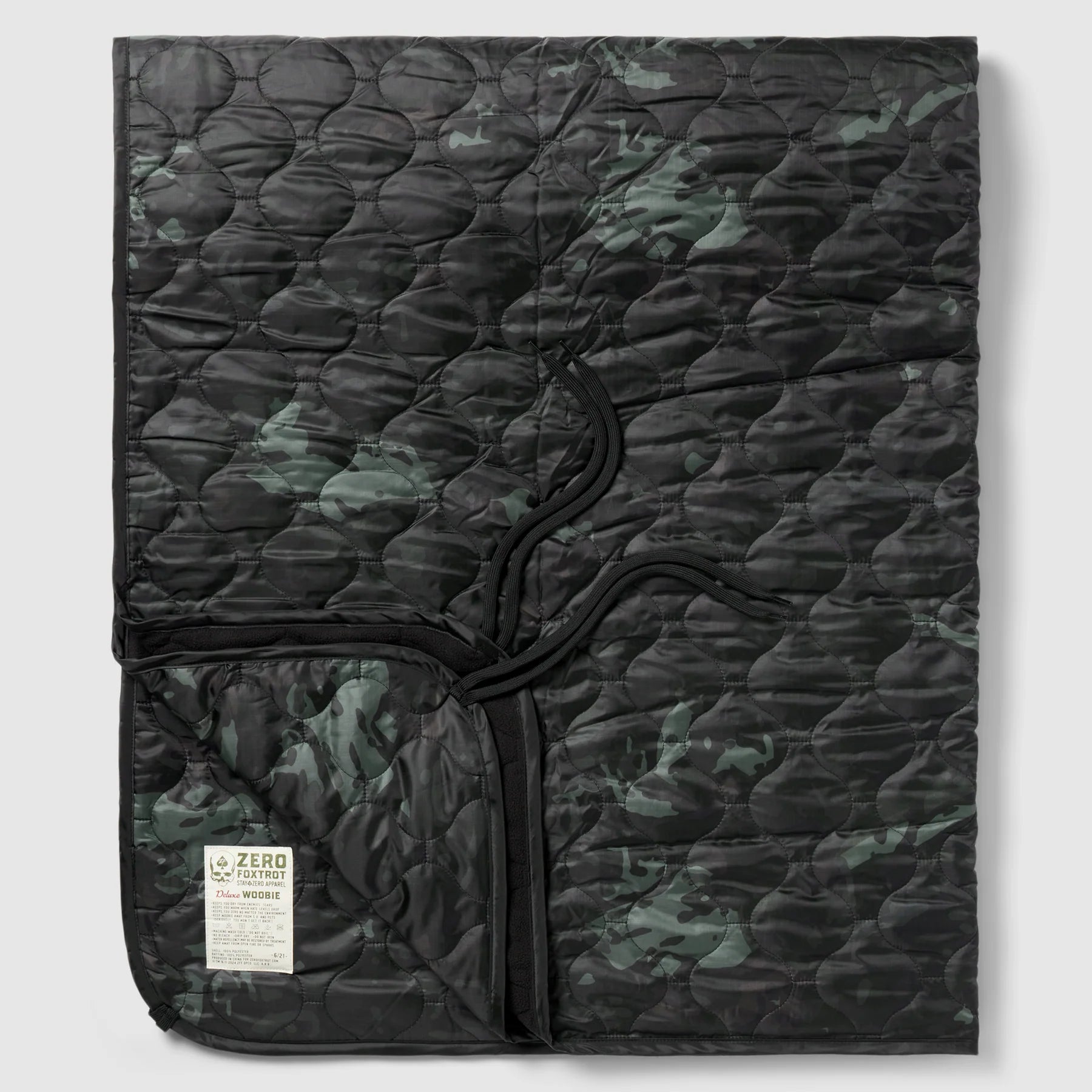 ZF Deluxe Fleece Lined Woobie Blanket