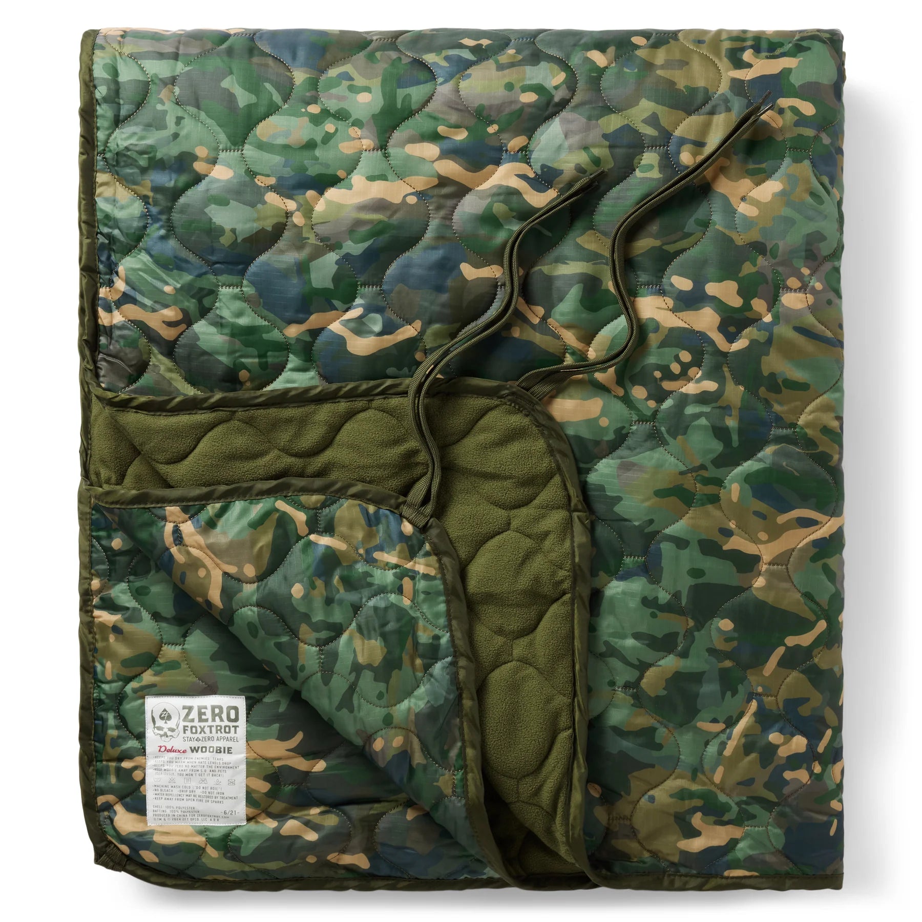 ZF Deluxe Fleece Lined Woobie Blanket