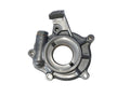 Metal mechanical oil pump on a white background.