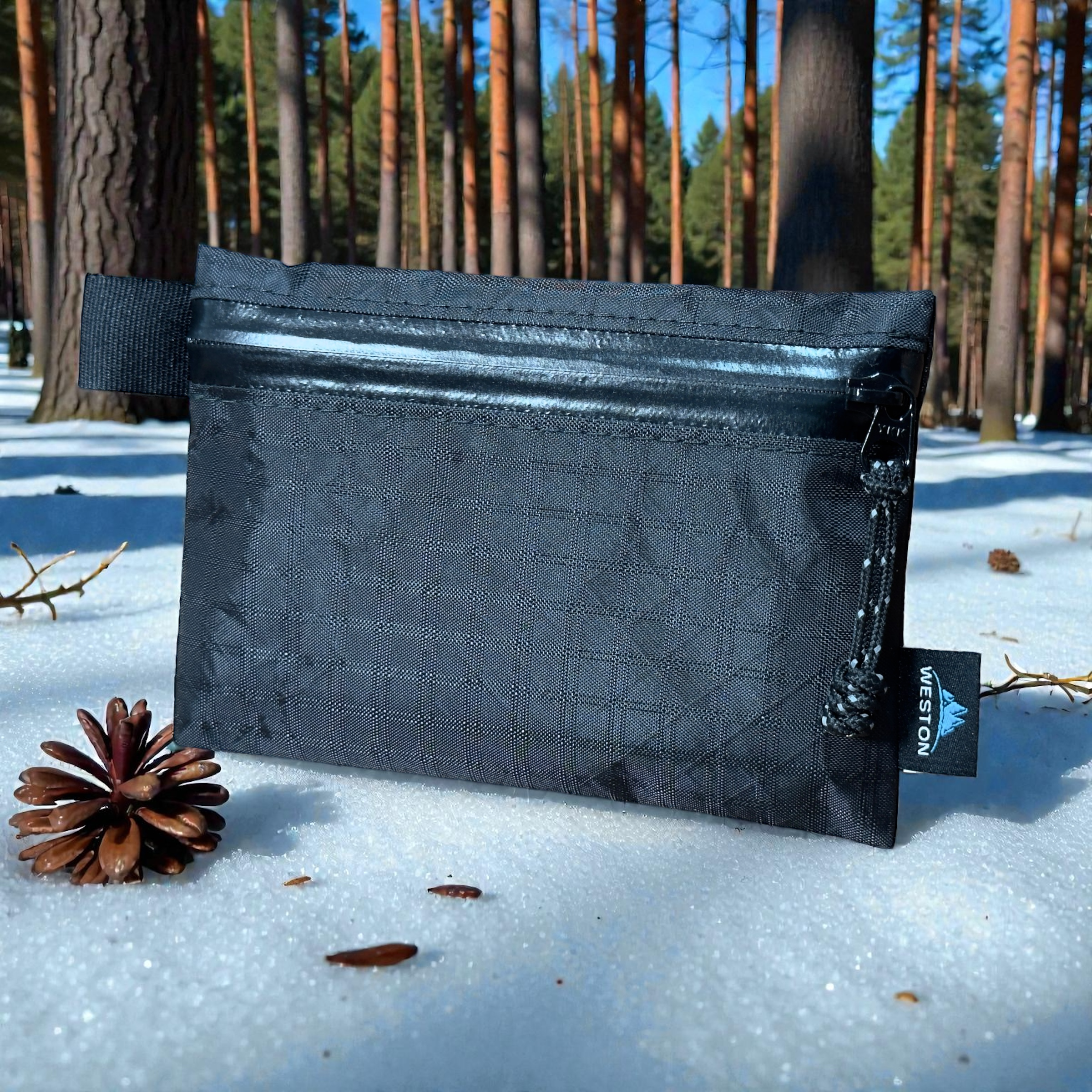 Ascent Series Weatherproof Stash Pouch – Ultralight Zip Organizer