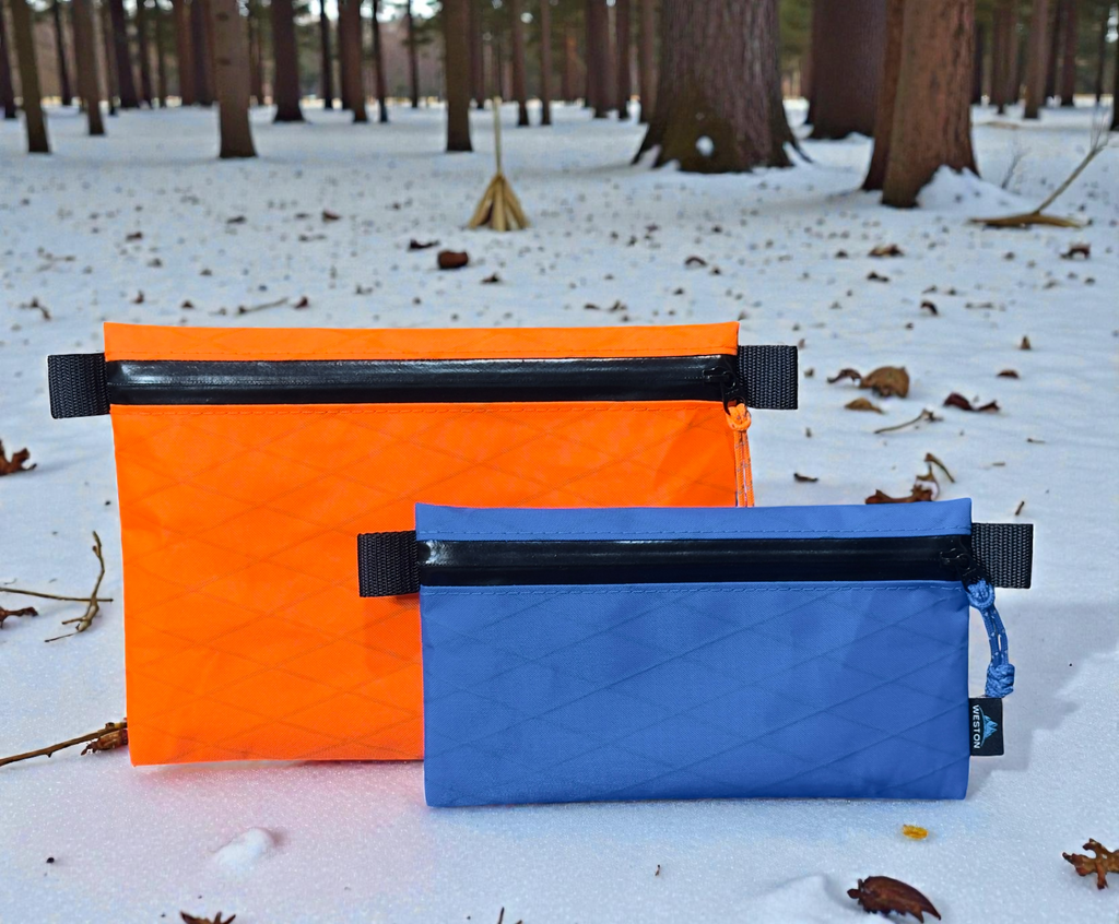 X-Pac Flat Pouch with RFID Lining – Ultralight Travel Wallet & Organizer