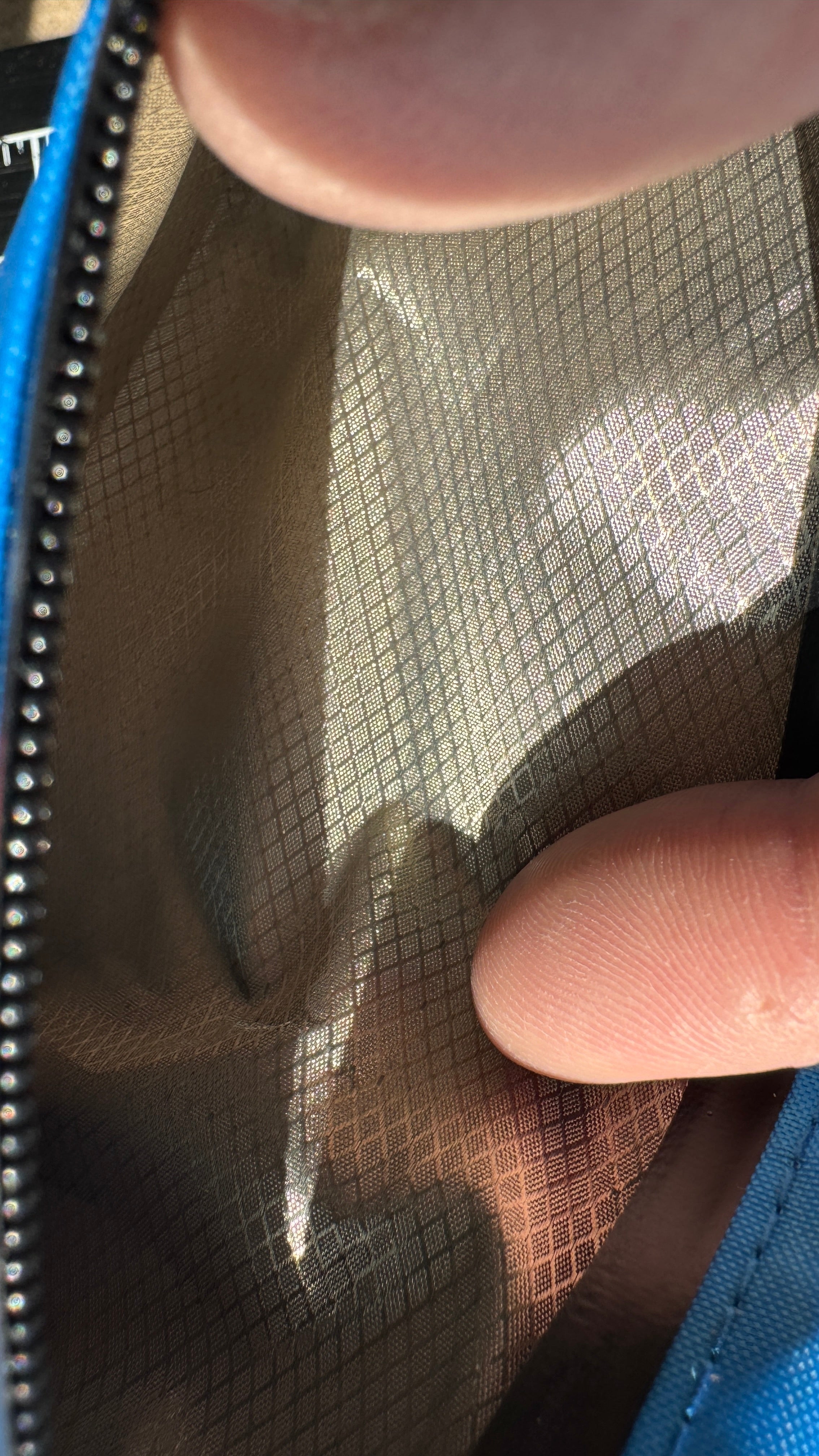 X-Pac Flat Pouch with RFID Lining – Ultralight Travel Wallet & Organizer