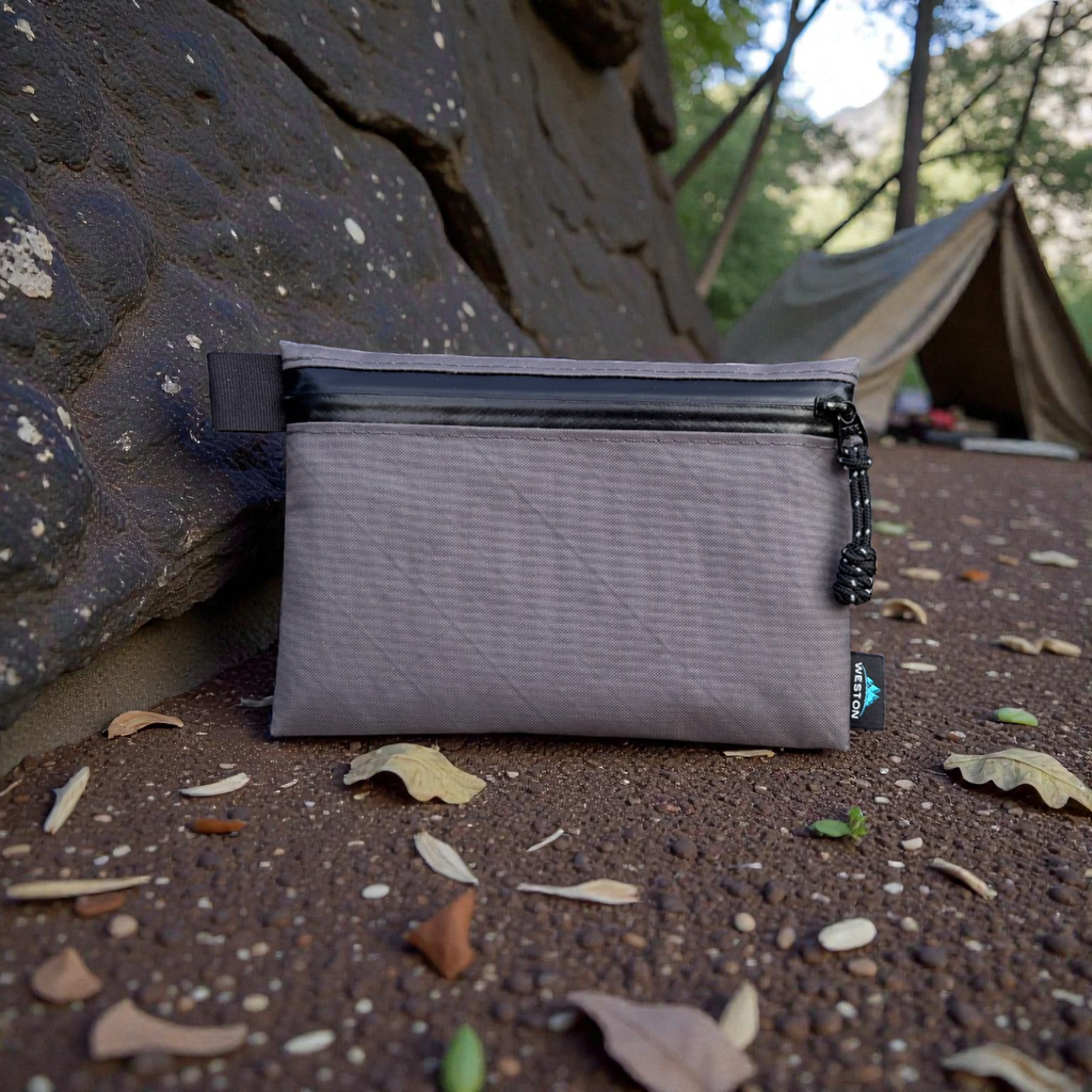 Ascent Series X-Pac Compact Zip Pouch – Ultralight EDC & Travel Organizer