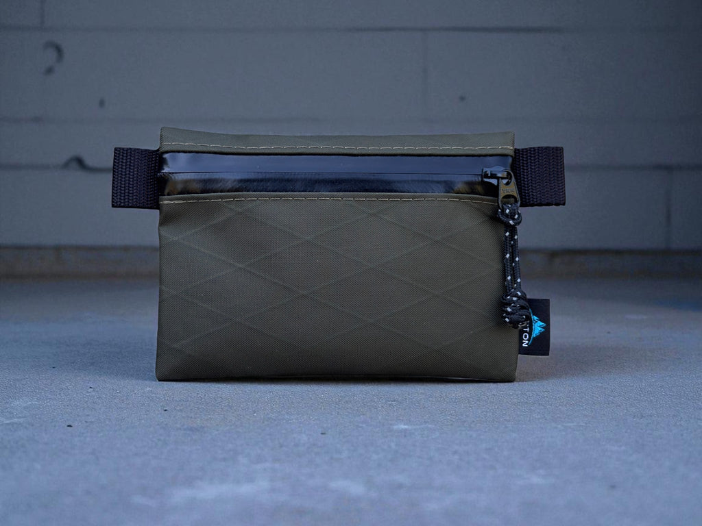 X-Pac Flat Pouch with RFID Lining – Ultralight Travel Wallet & Organizer