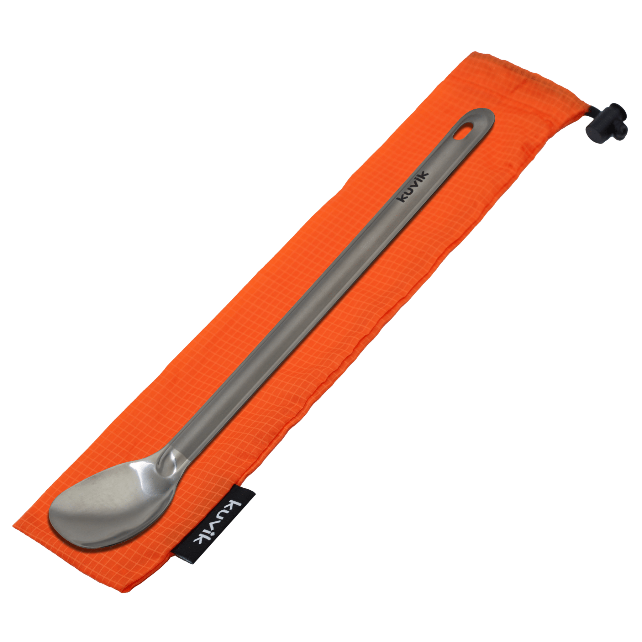 Kuvik Titanium Spoon – Ultralight Grade-1 Titanium Camp Spoon