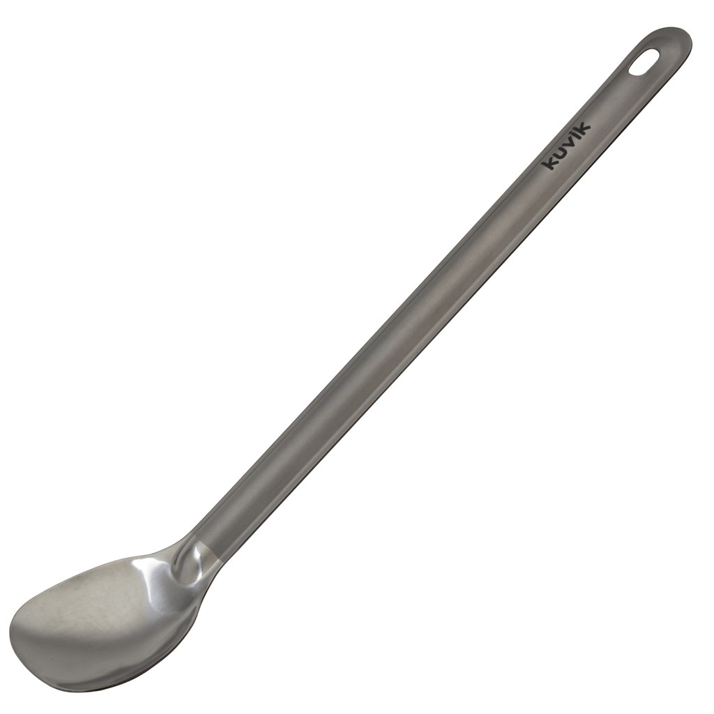 Kuvik Titanium Spoon – Ultralight Grade-1 Titanium Camp Spoon