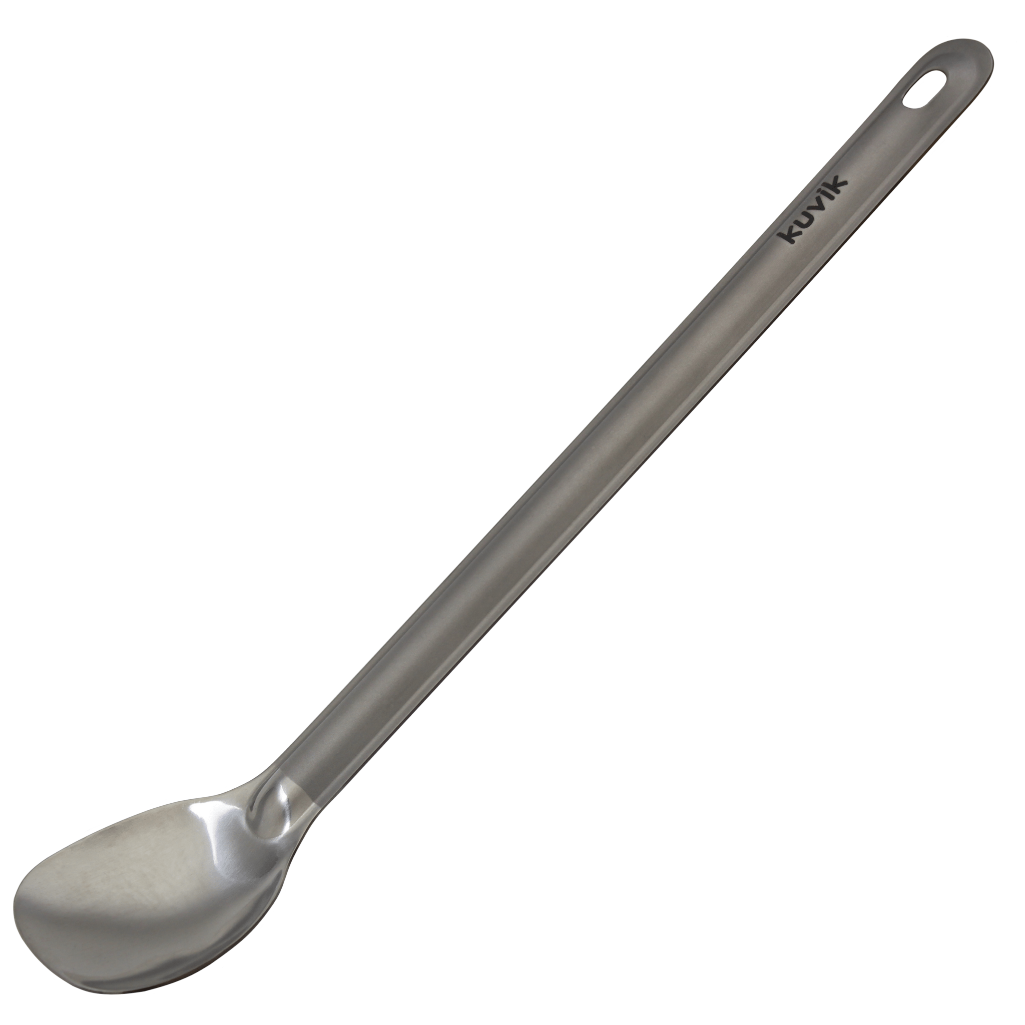 Kuvik Titanium Spoon – Ultralight Grade-1 Titanium Camp Spoon