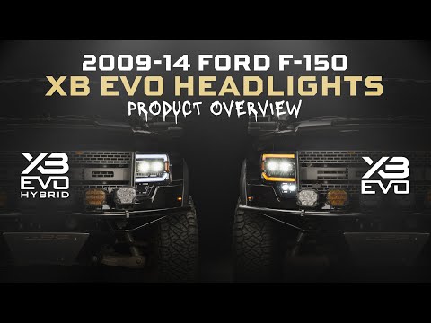 Ford SVT Raptor XB Evo LED Headlights 10-14