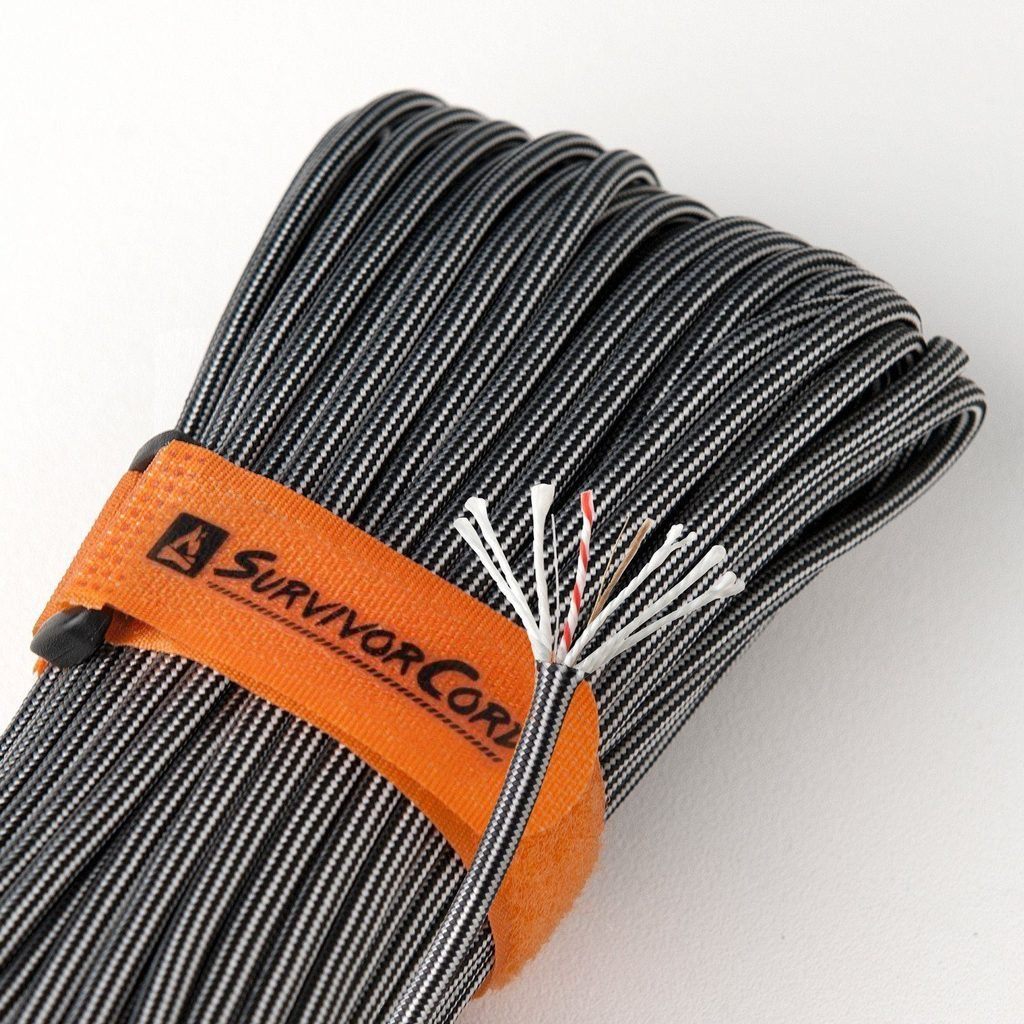 SurvivorCord BLACK STEEL