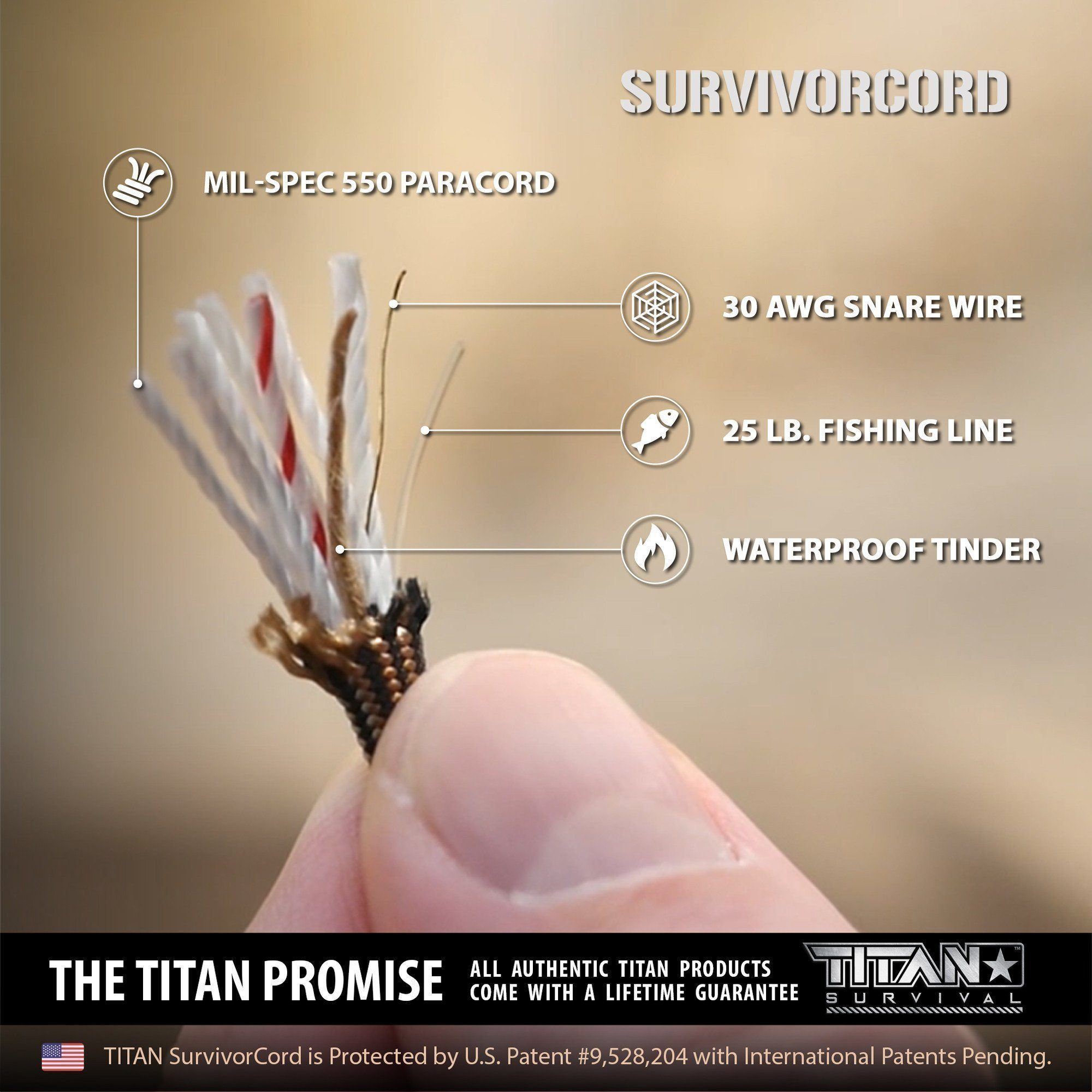 SurvivorCord COYOTE BROWN